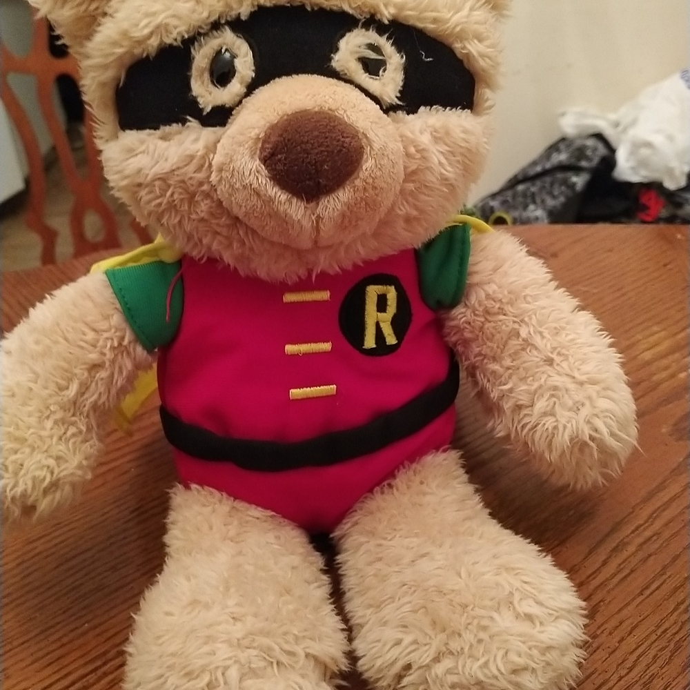 Gund Teddy Bear Robin Plush. Condition is "Used".